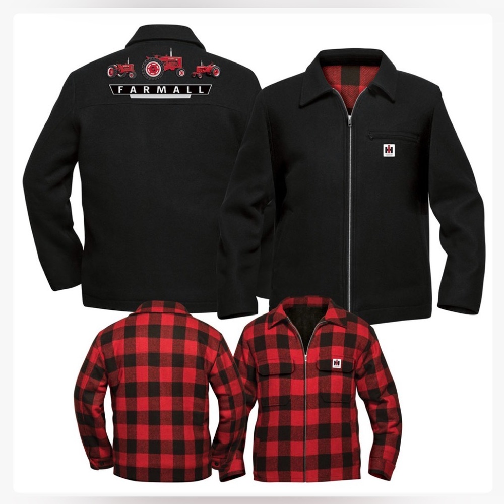 International Harvester Reversible Farmall Jacket Size XL